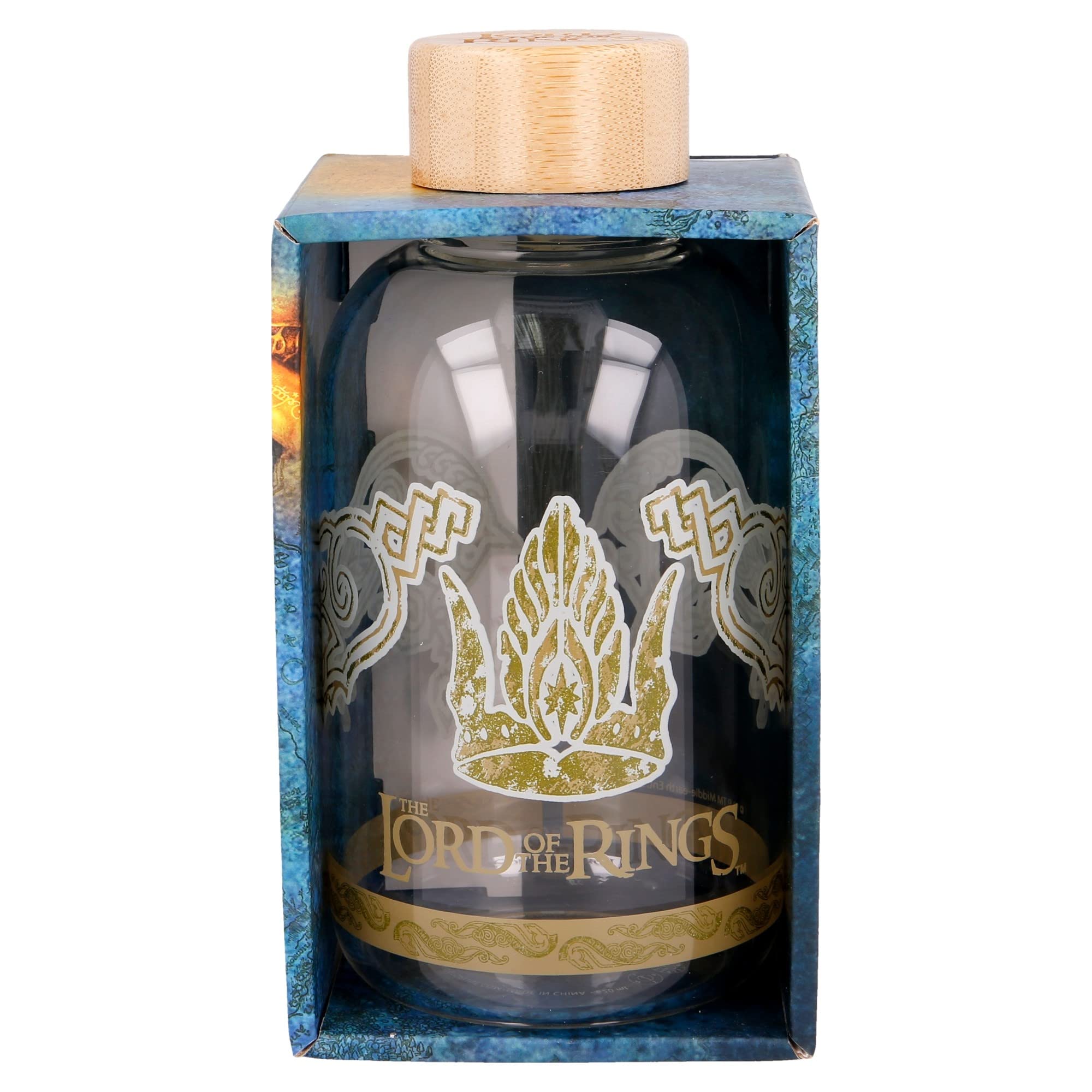 Stor8412497020645vidrio Botella, 620 Ml Capacidad, SeñOr De Los Anillos Stor8412497020645vidrio Botella, 620 Ml Capacidad, SeñOr De Los Anillos
